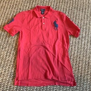 Red Boys Ralph Lauren Polo